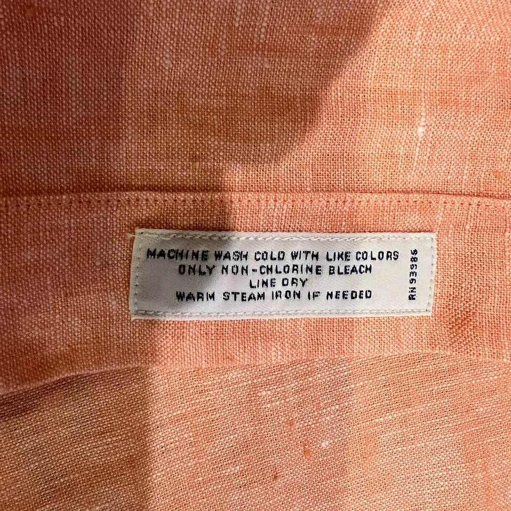 Brooks Brothers Irish Linen Casual Button-Down Shirt